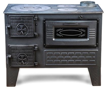 Отопительно-варочная печь МастерПечь ПВ-04 с духовым шкафом, 7,5 кВт в Чайковском