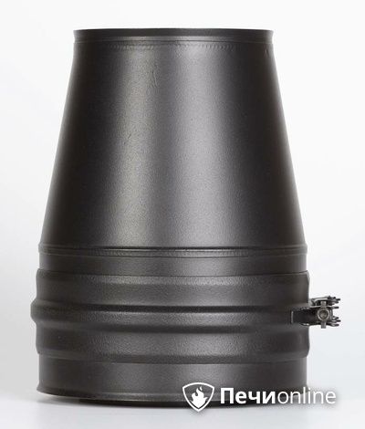 Комплектующие дымохода Schiedel Конус д250 PM25 (Черный) Permetr в Чайковском