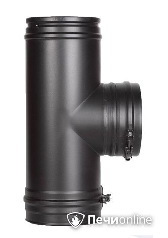 Тройник 90° Schiedel Тройник 90° д.150 PM25 (Черный) Permetr в Чайковском