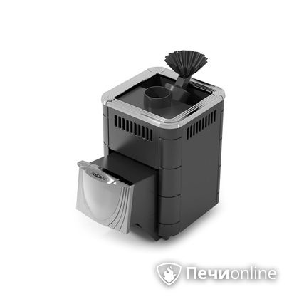 Дровяная печь-каменка TMF Гейзер Микра 2017 Inox ДН ЗК антрацит в Чайковском