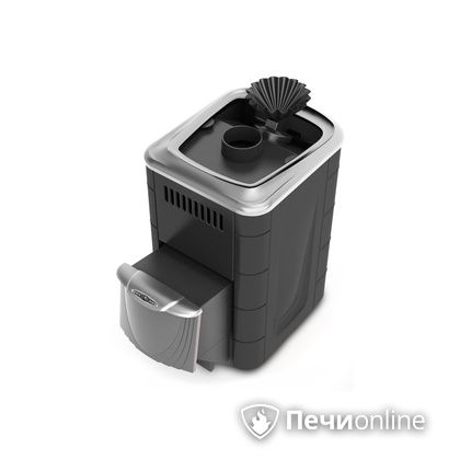 Дровяная печь-каменка TMF Гейзер Мини 2016 Inox ДН ЗК антрацит в Чайковском