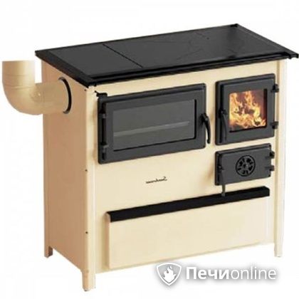 Отопительно-варочная печь MBS Trend Cream L с духовым шкафом в Чайковском