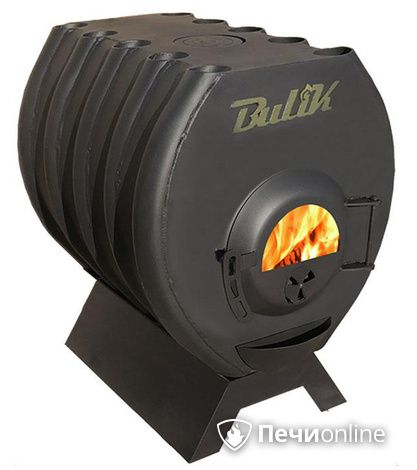Отопительно-варочная печь Березка BulyK 400 со стеклом в Чайковском