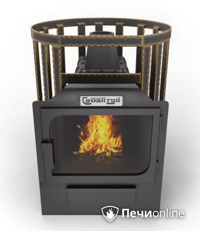 Дровяные печи-каменки Сабантуй Булава Чугун 24 панорама в Чайковском