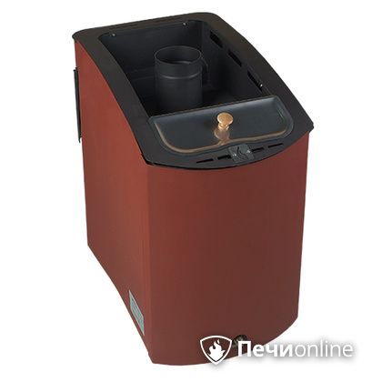 Дровяная банная печь Конвектика 12Б терракота в Чайковском