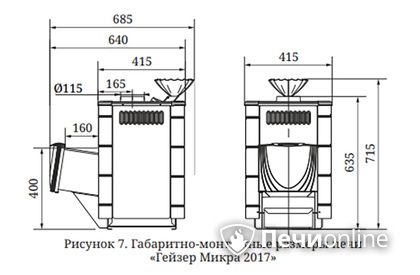 Дровяная печь-каменка TMF Гейзер Микра 2017 Inox ДН ЗК ТО антрацит в Чайковском