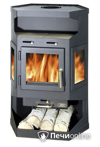 Печь-камин ABX Alborg, керамика в Чайковском