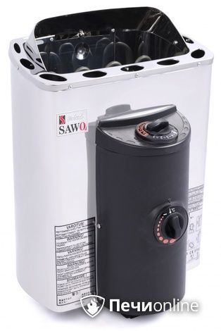 Электрокаменка для сауны Sawo Mini X MX-36NB-Z с пультом управления в Чайковском