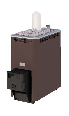 Дровяная банная печь Теплодар Кузбасс-20 ТК (2018) в Чайковском