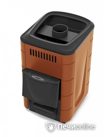 Дровяная банная печь TMF Компакт 2017 Carbon ДА КТК терракота в Чайковском