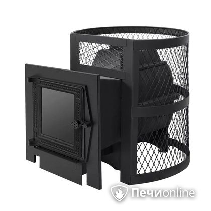 Дровяная банная печь Протопи Чугунка 16 Финка С в Чайковском