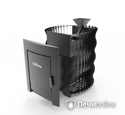 Дровяная банная печь Протопи Вулкан 18 Подкова в Чайковском