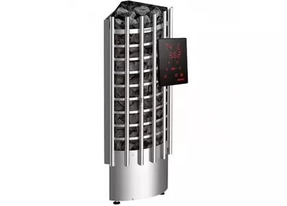 Электрокаменка для сауны Harvia Glow Corner TRC70XE c цифровой панелью управления в Чайковском