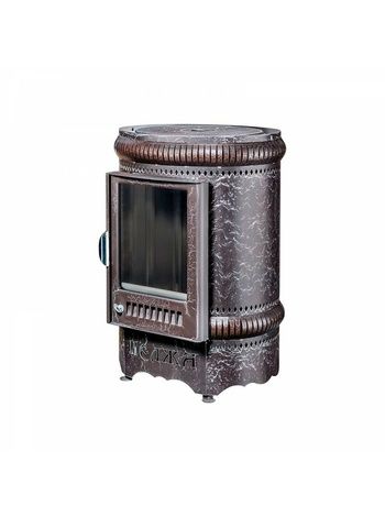 Отопительно-варочная печь Ферингер  Нелжа ПФ (Верде Гватемала наборный) в Чайковском