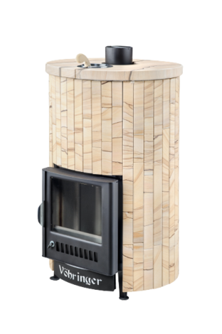 Печь для бани Ферингер  Уют-25 ПФ ("Окаменевшее дерево" наборный) в Чайковском