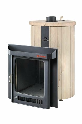 Печь для бани Ферингер  Оптима ПФ ("Окаменевшее дерево" перенесённый рисунок) в Чайковском