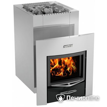 Дровяная банная печь Harvia 22 Duo Steel (Wk220) в Чайковском