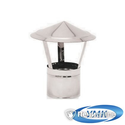 Дымоход УМК Зонт D115 0.5 мм. нержавейка в Чайковском