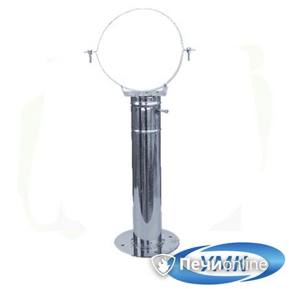  УМК Кронштейн опорный телескопический 40-75 D160 1.0 мм нержавейка в Чайковском