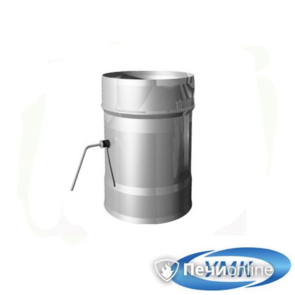  УМК Шибер поворотный D80 0.5 мм нержавейка в Чайковском