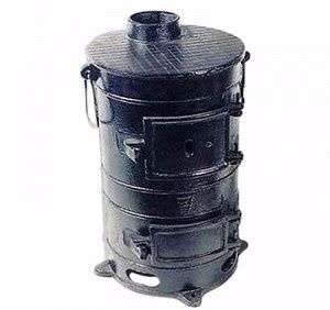 Печь-буржуйка Буржуйка ПОВ-57 армейская чугунная в Чайковском