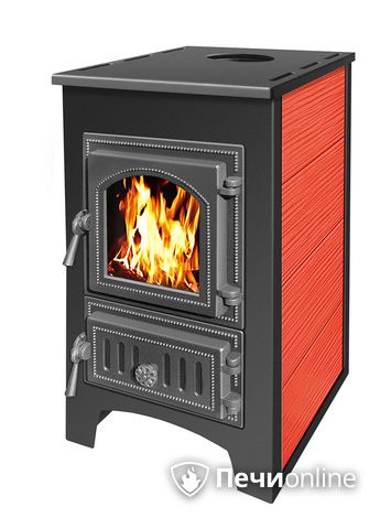 Печь-камин Везувий ПК-01 (270) красный в Чайковском