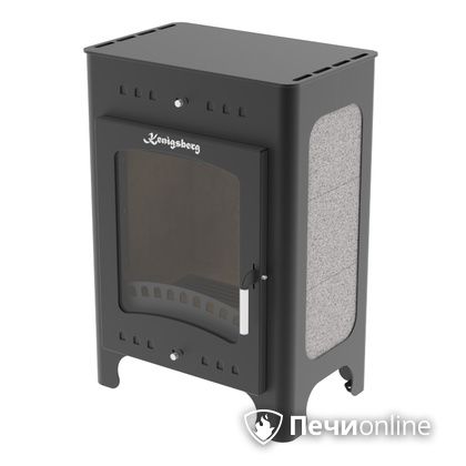 Печь-камин Протопи Кенигсберг 9Z без конфорки выход дымохода назад в Чайковском