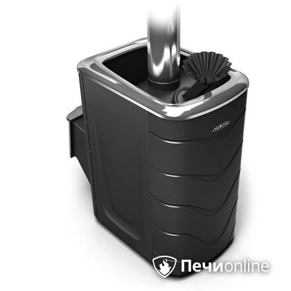 Дровяная банная печь TMF Гейзер 2014 Carbon дверь из нержавейки антрацит в Чайковском