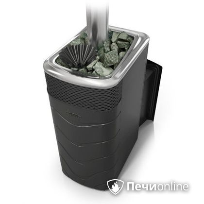 Дровяная банная печь TMF Гейзер XXL 2017 Inox Витра закрытая каменка антрацит в Чайковском