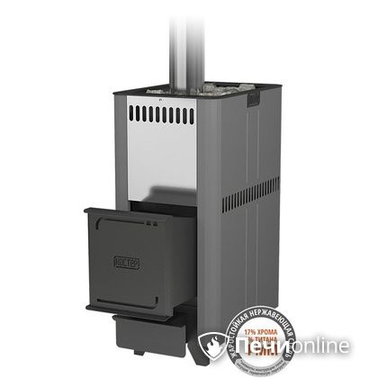 Дровяная банная печь Костёр 14 в Чайковском