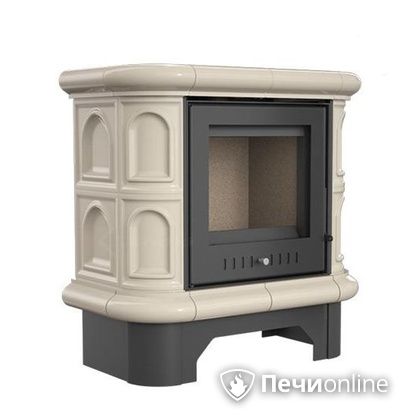 Печь-камин Kratki WK 440 кафельная крем черный в Чайковском