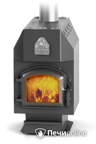 Печь буржуйка TMF Студент с чугунной дверцей угольный "Профессор Бутаков" в Чайковском