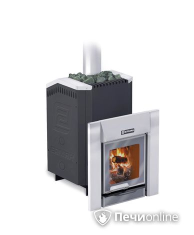 Дровяная банная печь Ермак 12-Премиум стальная топка 8мм в Чайковском